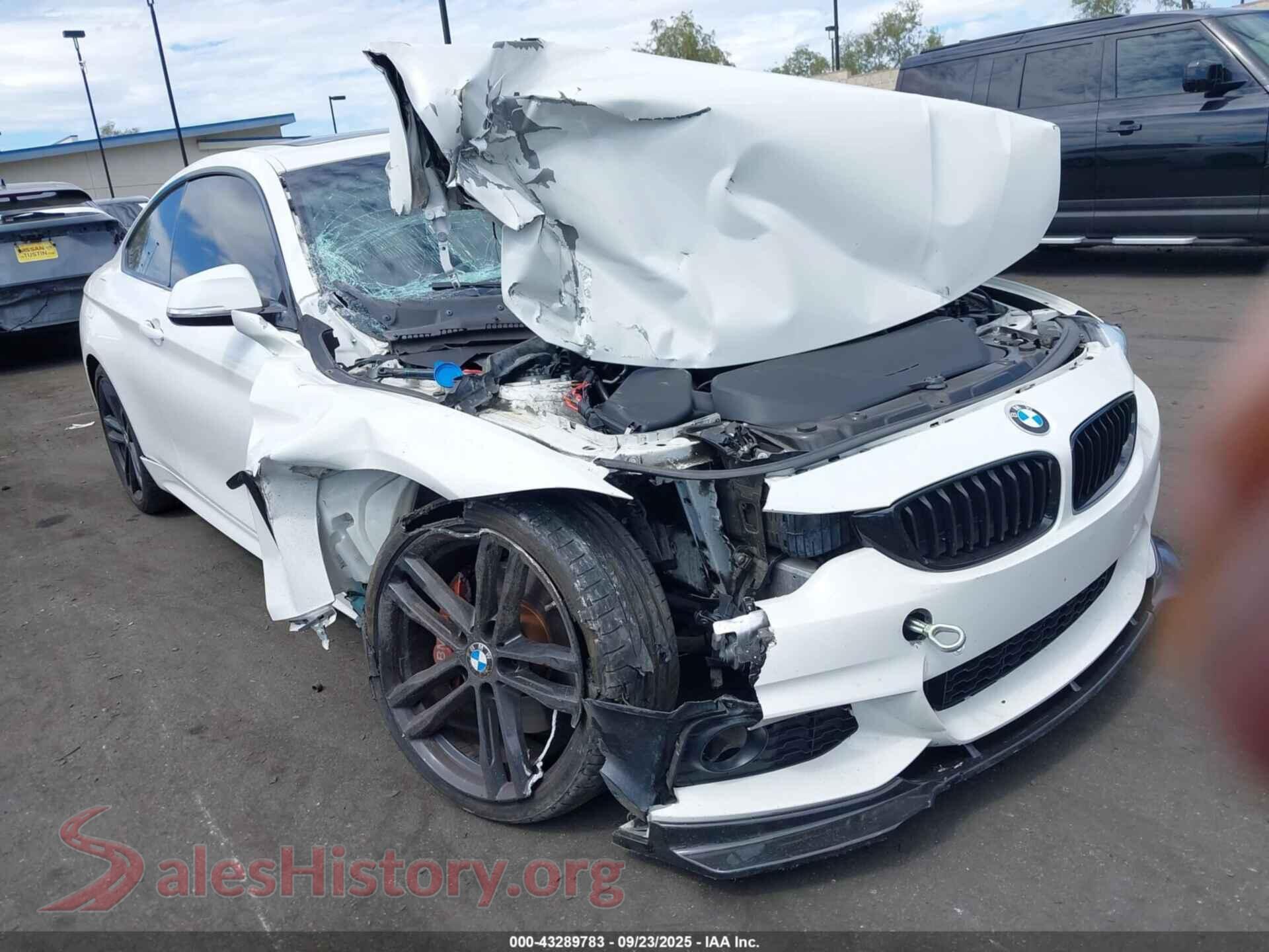 2018 BMW 430I — VIN WBA4W3C51JAF91301