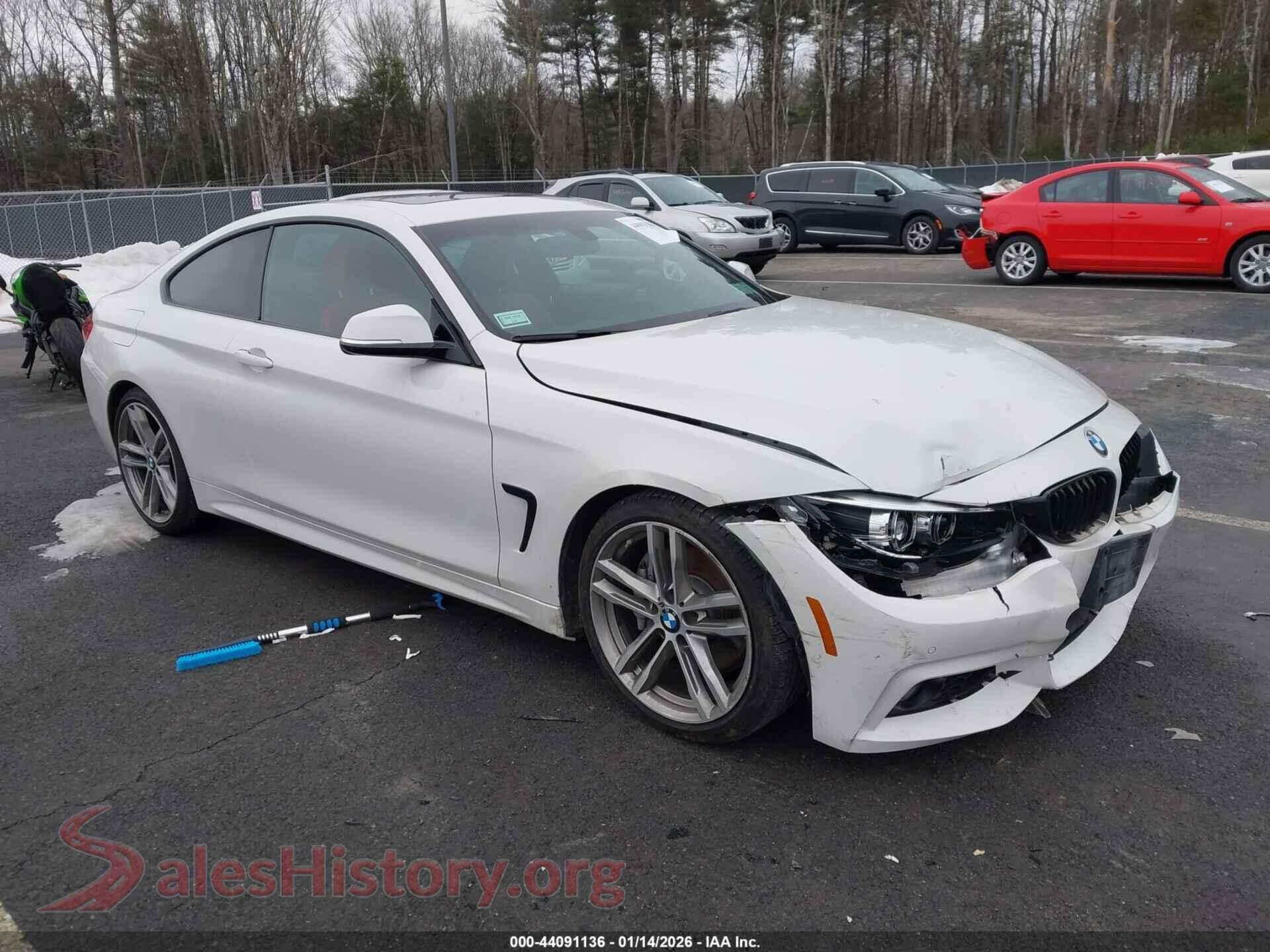 2019 BMW 430I — VIN WBA4W3C57KAF93443