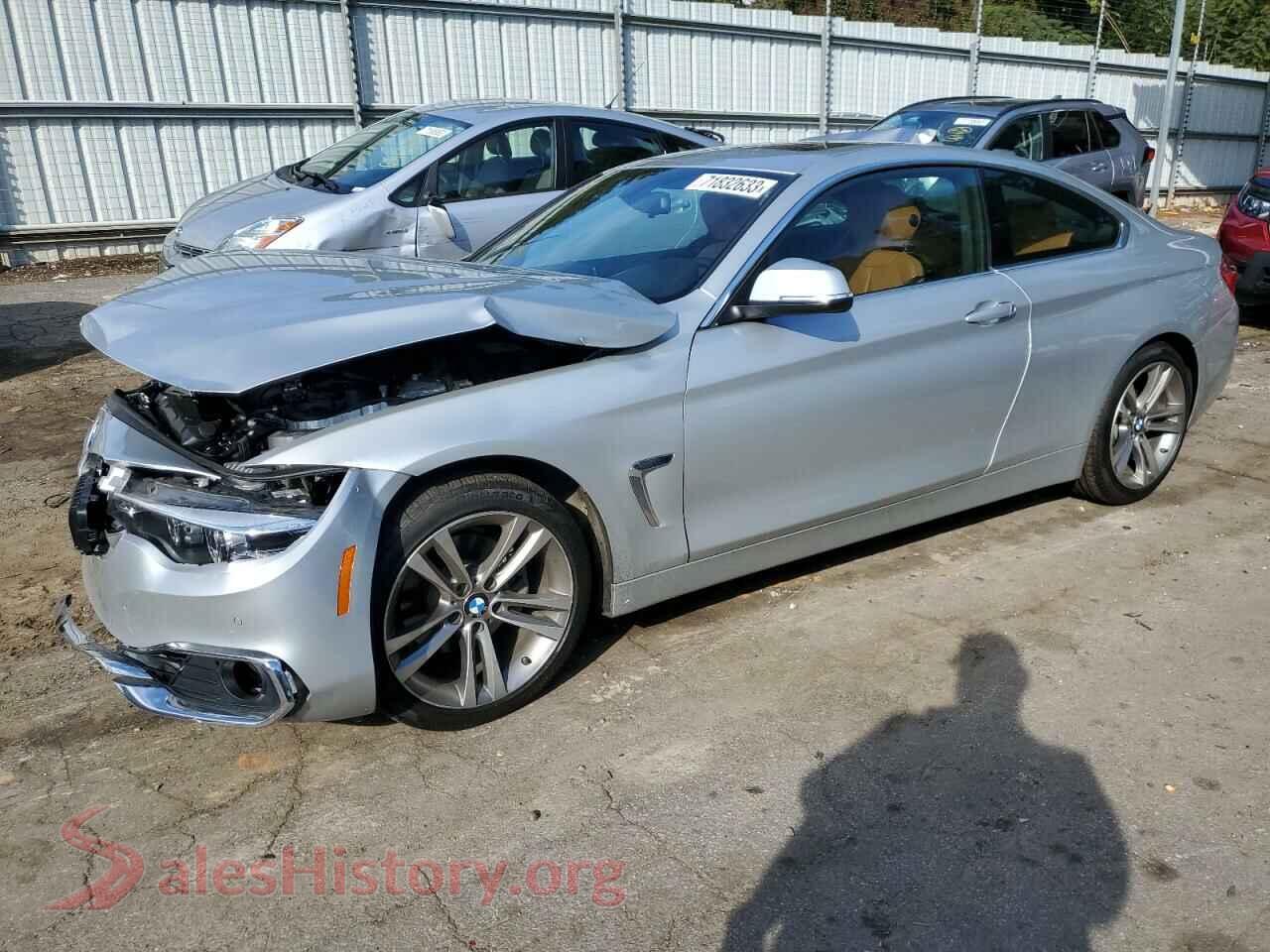 2019 BMW 4 SERIES — VIN WBA4W3C59KAF92312
