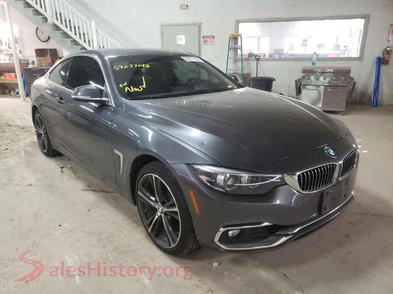2018 BMW 4 SERIES — VIN WBA4W5C50JAA49523