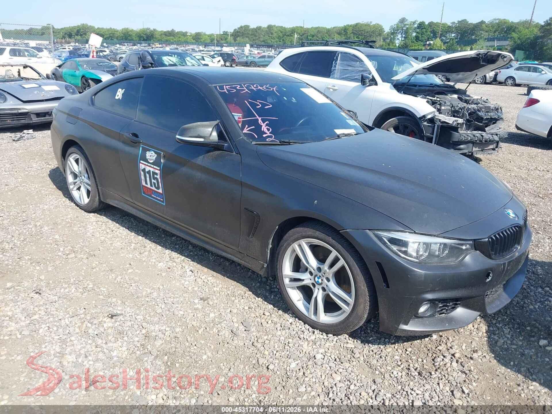 2019 BMW 440I — VIN WBA4W9C53KAG89931