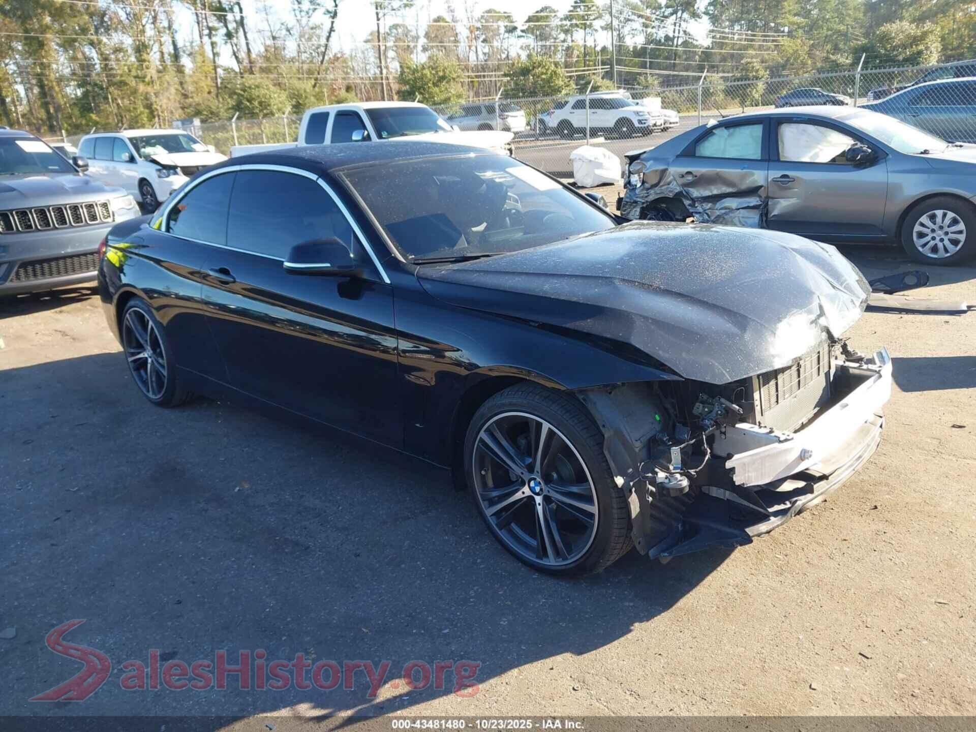 2019 BMW 430I — VIN WBA4Z1C59KEE44262