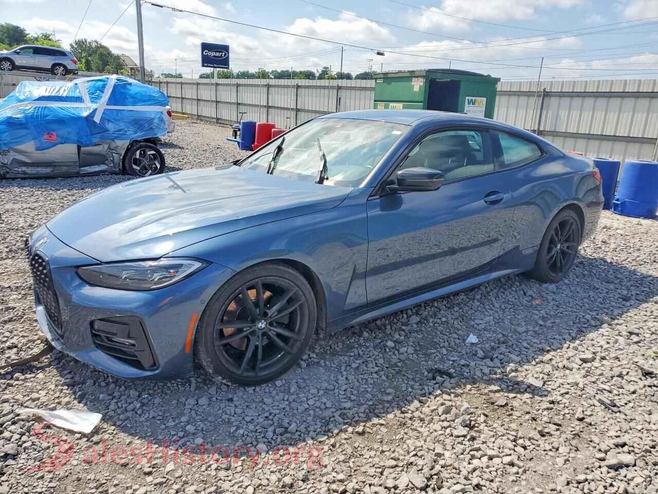 2021 BMW 4 SERIES — VIN WBA53AP00MCF74742