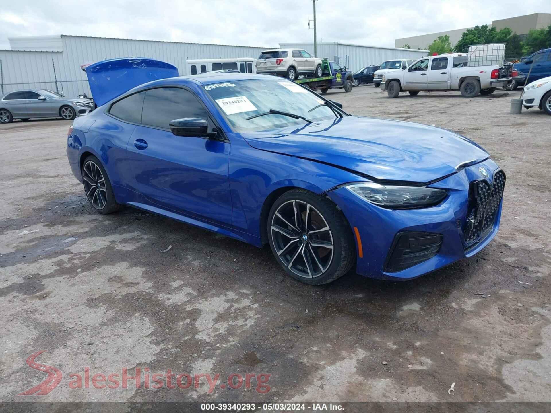 2021 BMW 430I — VIN WBA53AP02MCG01746