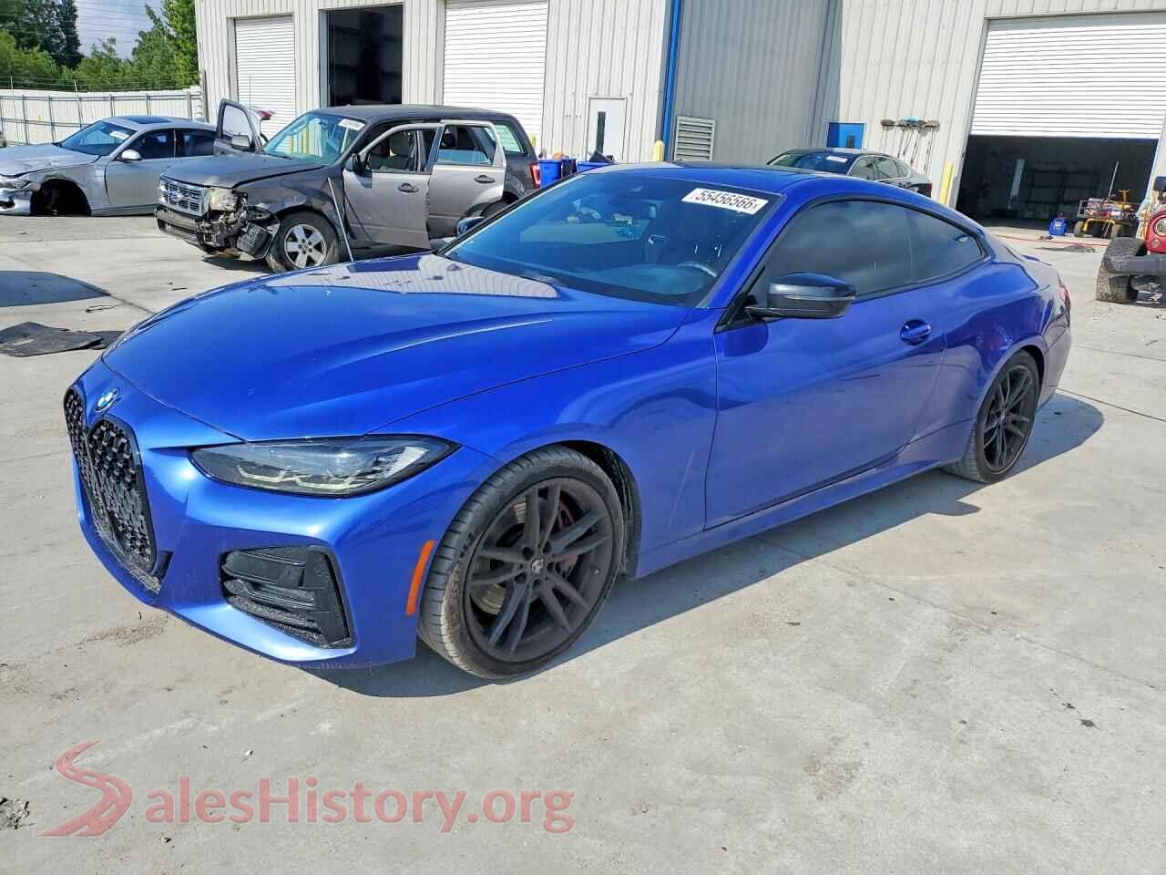 2022 BMW 4 SERIES — VIN WBA53AP03NCK28506