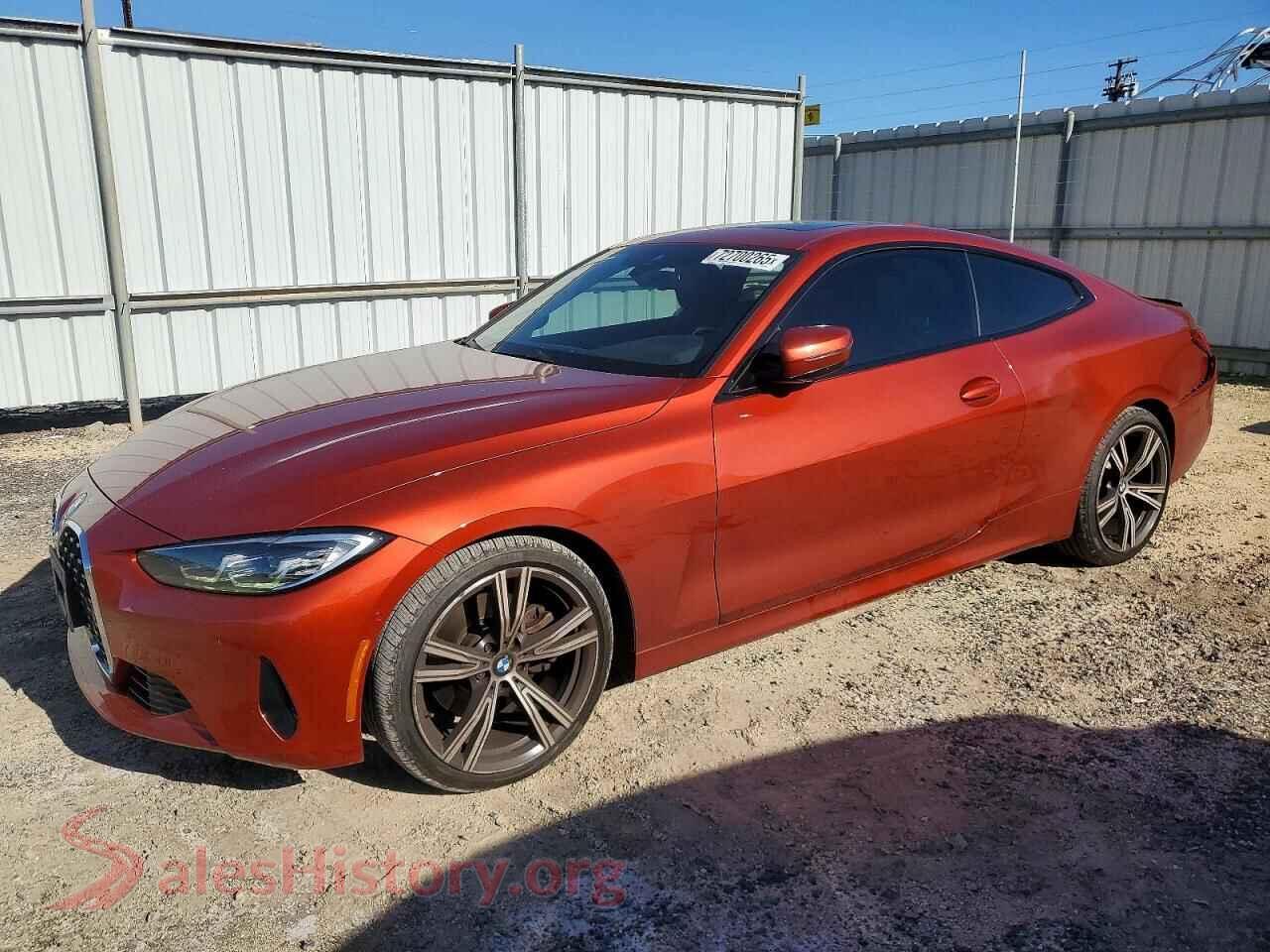 2021 BMW 4 SERIES — VIN WBA53AP05MCF96705