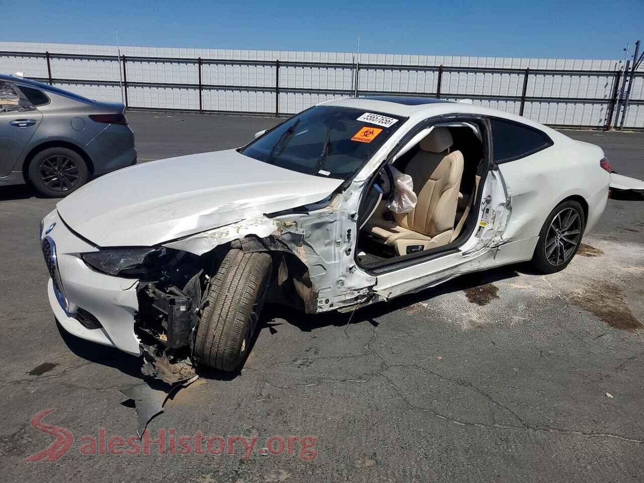 2022 BMW 4 SERIES — VIN WBA53AP09NCK33340