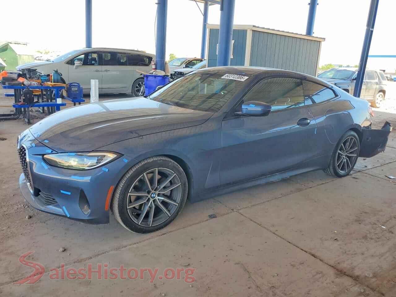 2022 BMW 4 SERIES — VIN WBA53AP0XNCK81686