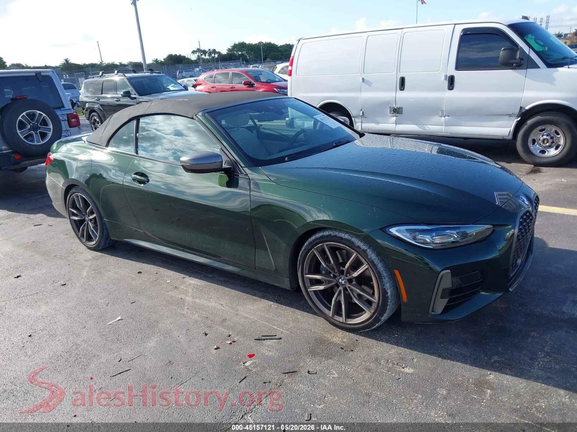 2021 BMW M440I — VIN WBA53AT05MCG76690