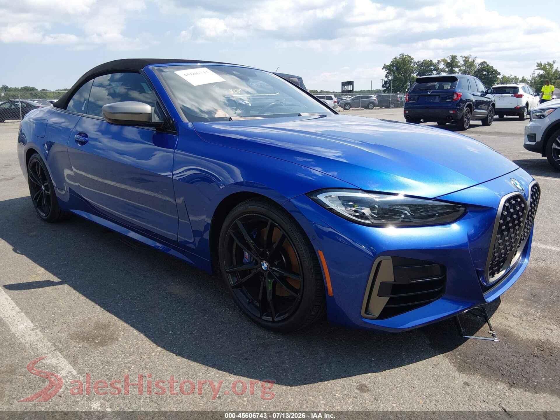2021 BMW M440I — VIN WBA53AT06MCH19482