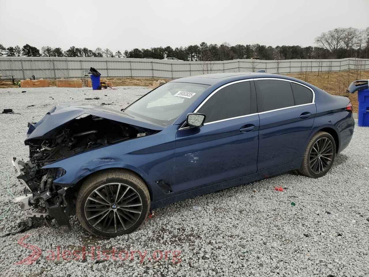 2021 BMW 5 SERIES — VIN WBA53BH00MCF15209