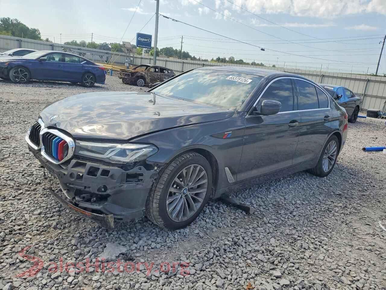 2021 BMW 5 SERIES — VIN WBA53BH01MWX19397