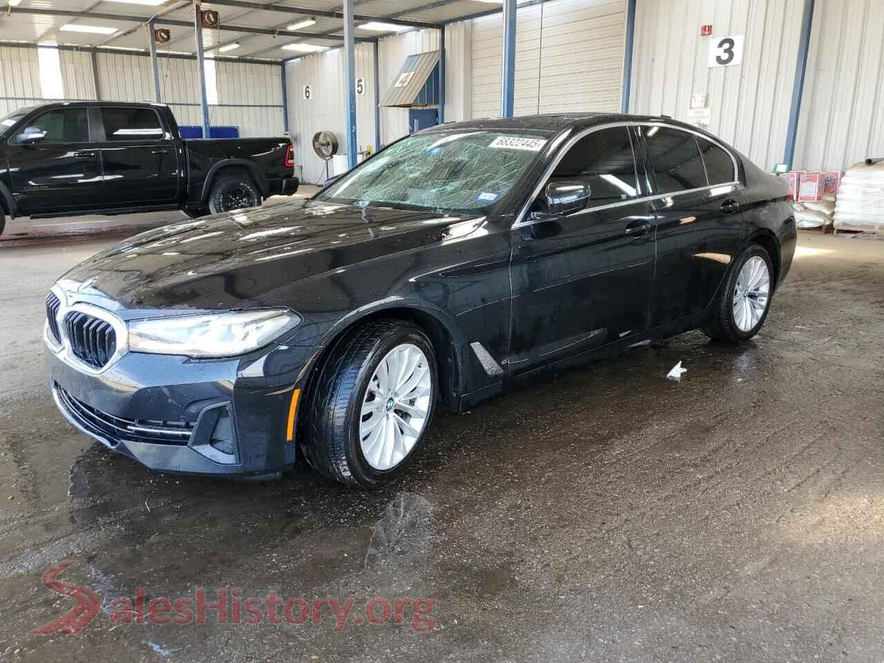 2021 BMW 5 SERIES — VIN WBA53BH0XMCF63249
