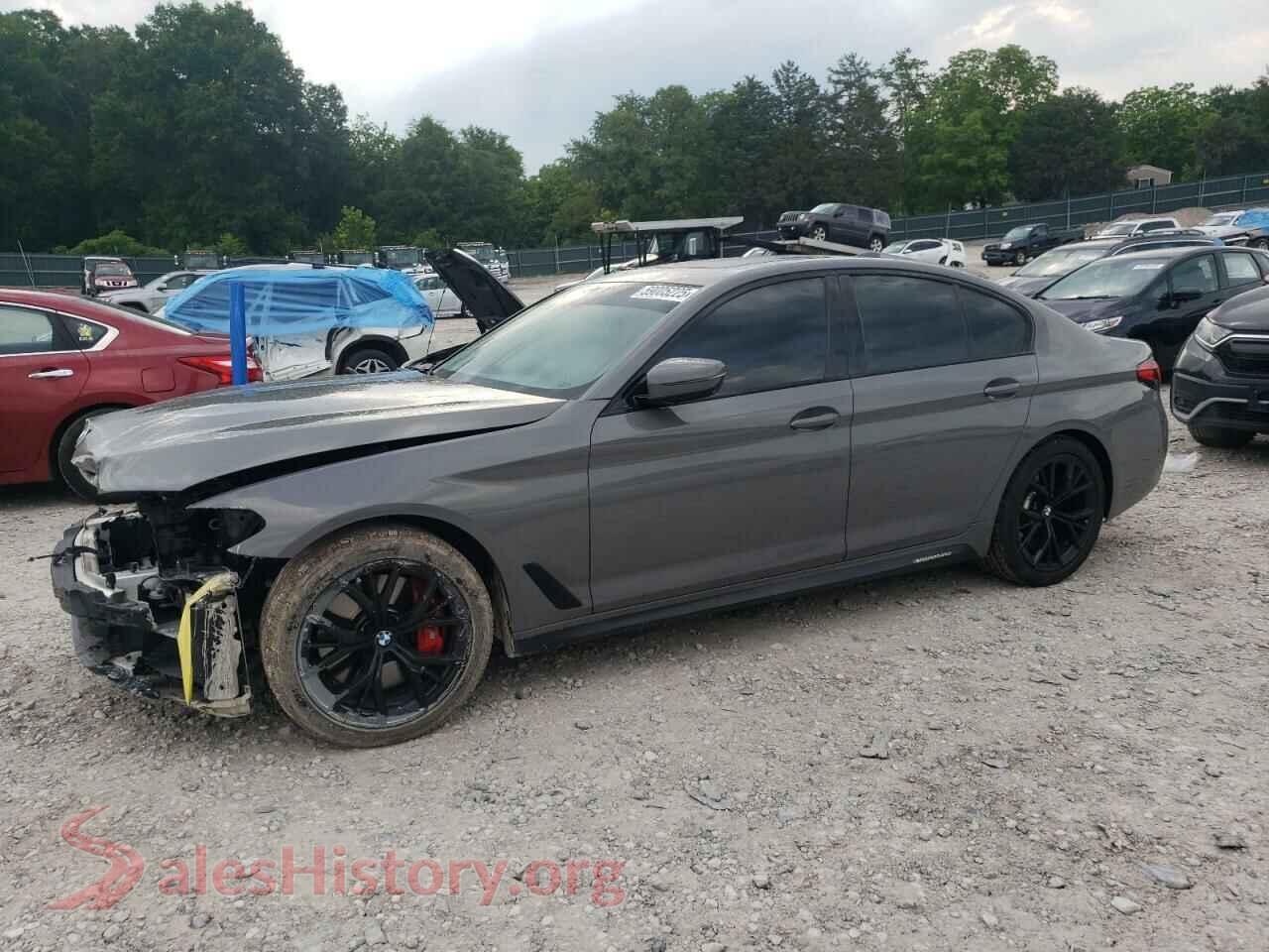 2021 BMW 5 SERIES — VIN WBA53BJ00MWX28005