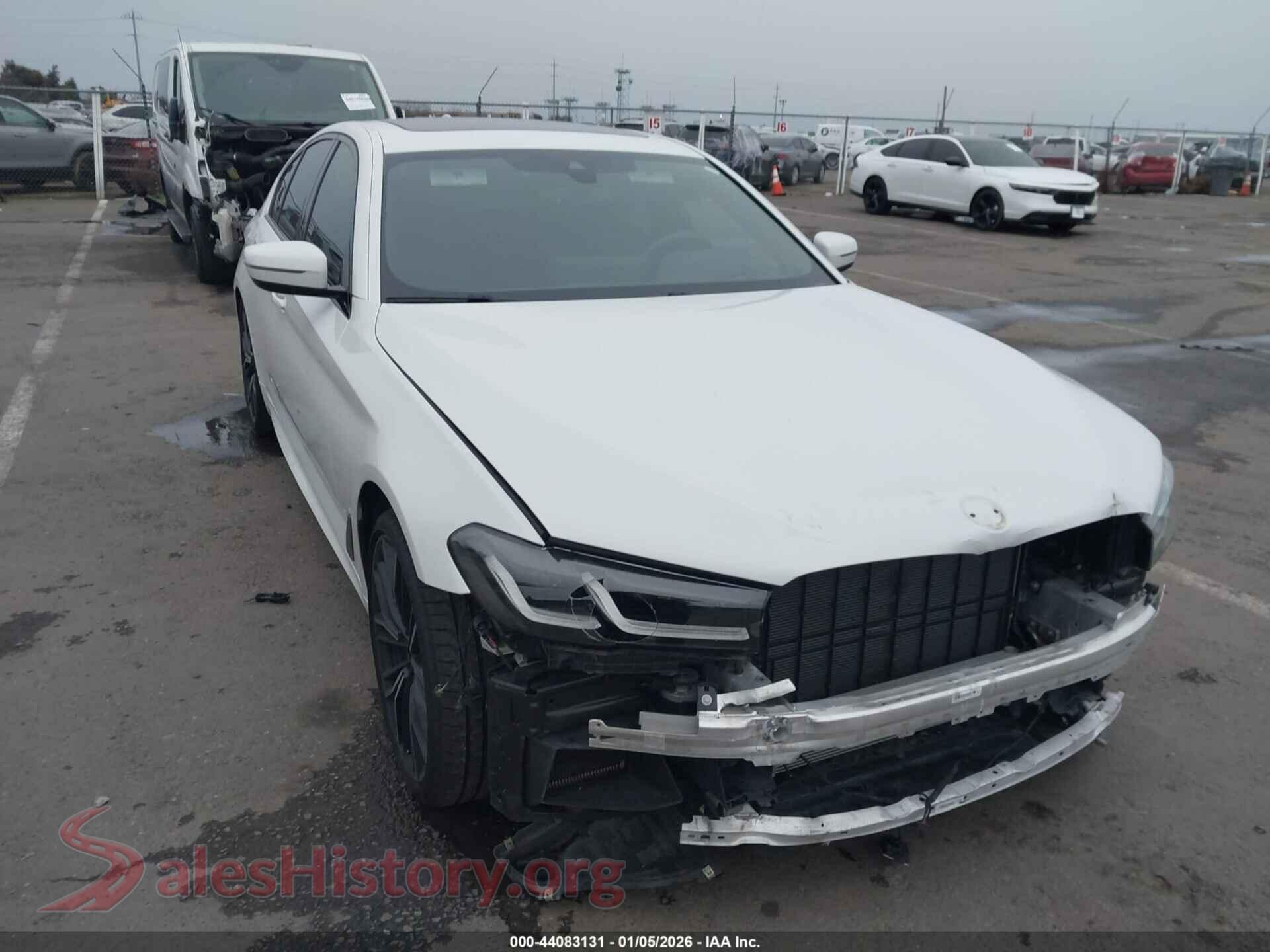 2022 BMW 540 — VIN WBA53BJ00NCH69773