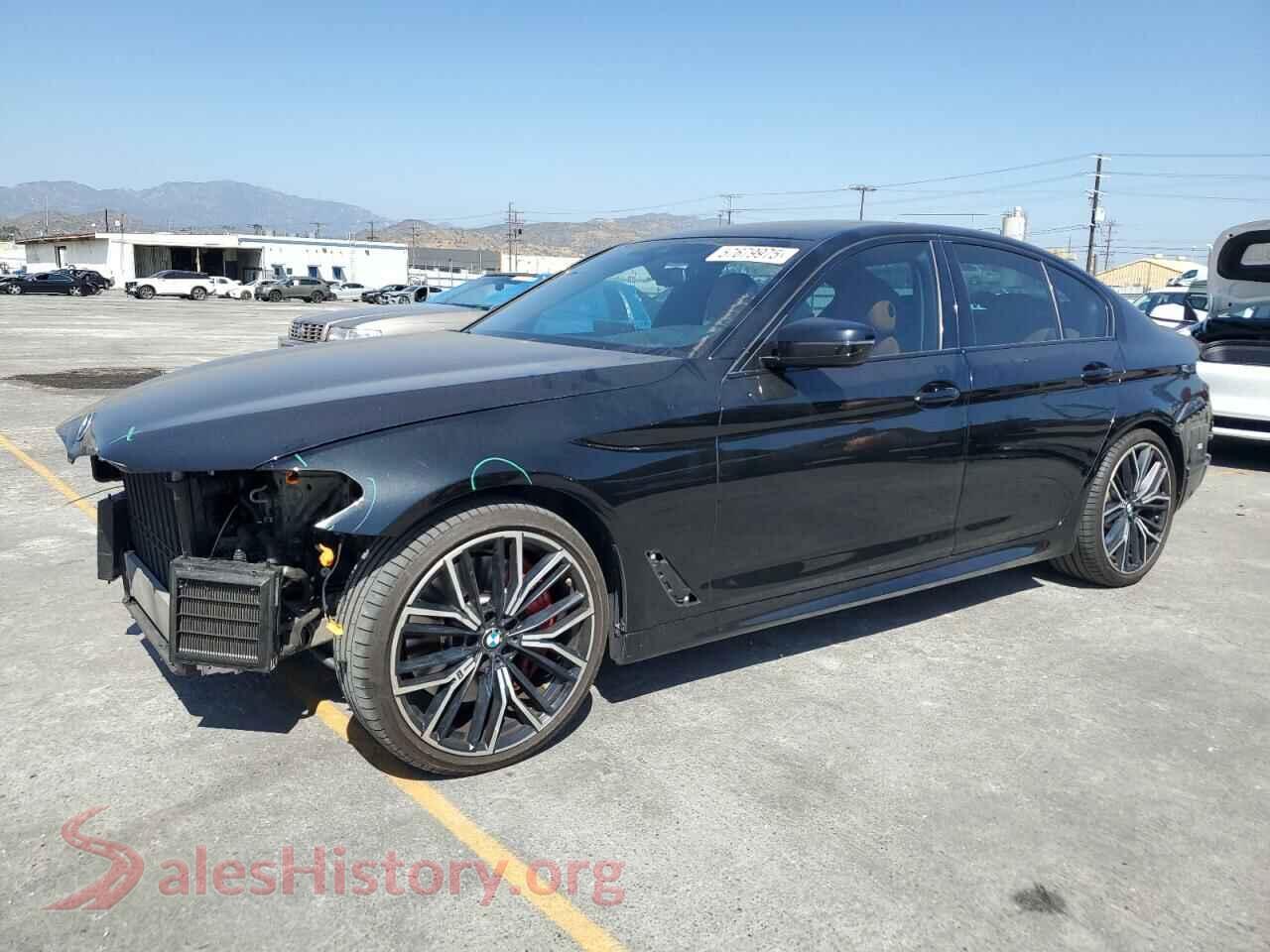 2021 BMW 5 SERIES — VIN WBA53BJ05MWW92487