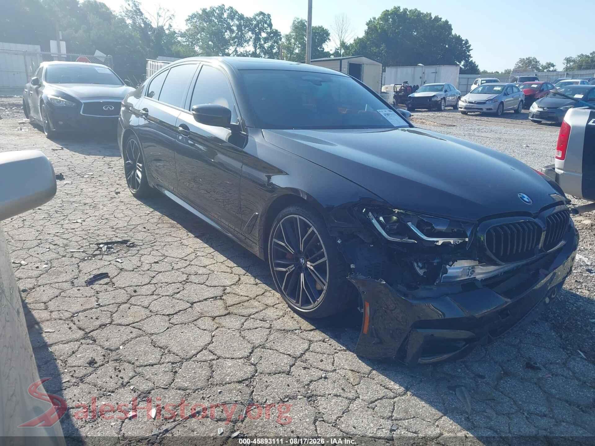 2023 BMW 540 — VIN WBA53BJ06PWY06758