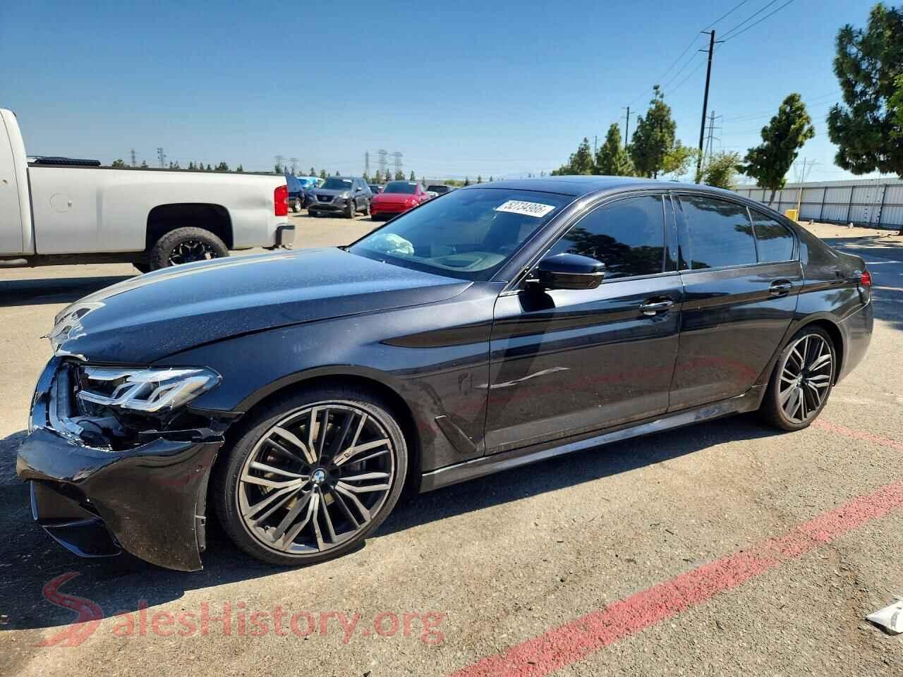 2022 BMW 5 SERIES — VIN WBA53BJ07NWX58992