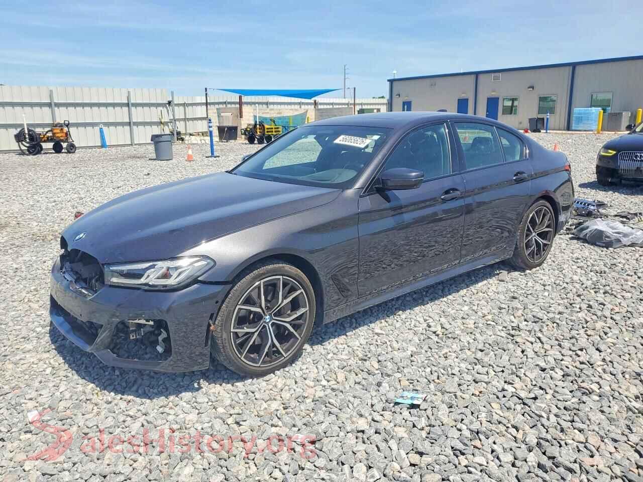 2021 BMW 5 SERIES — VIN WBA53BJ0XMWX09154