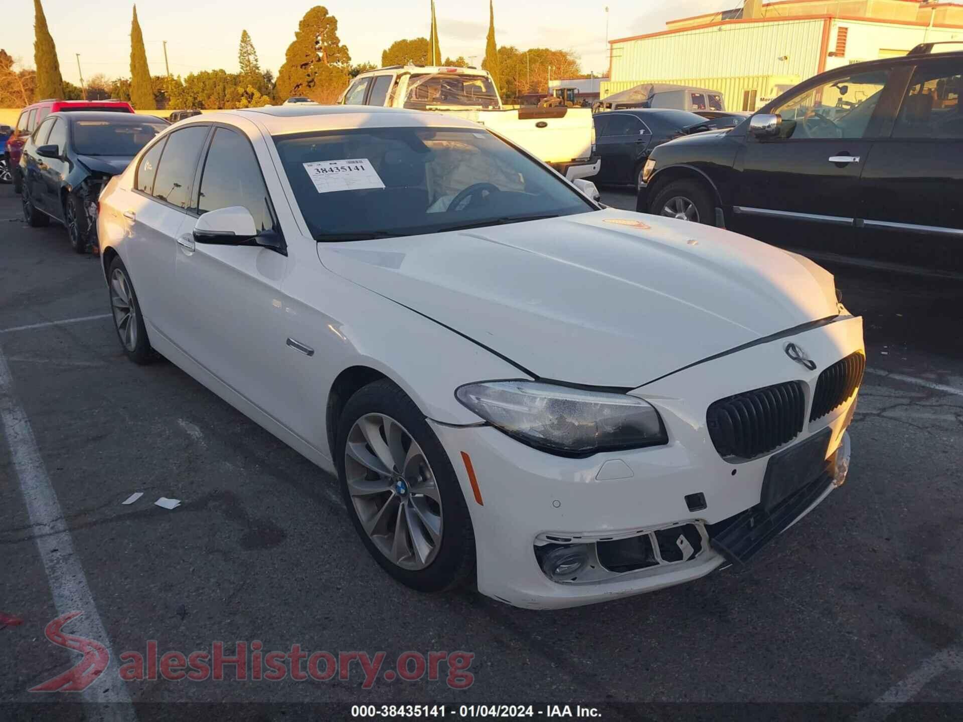 2015 BMW 528I — VIN WBA5A5C50FD514310