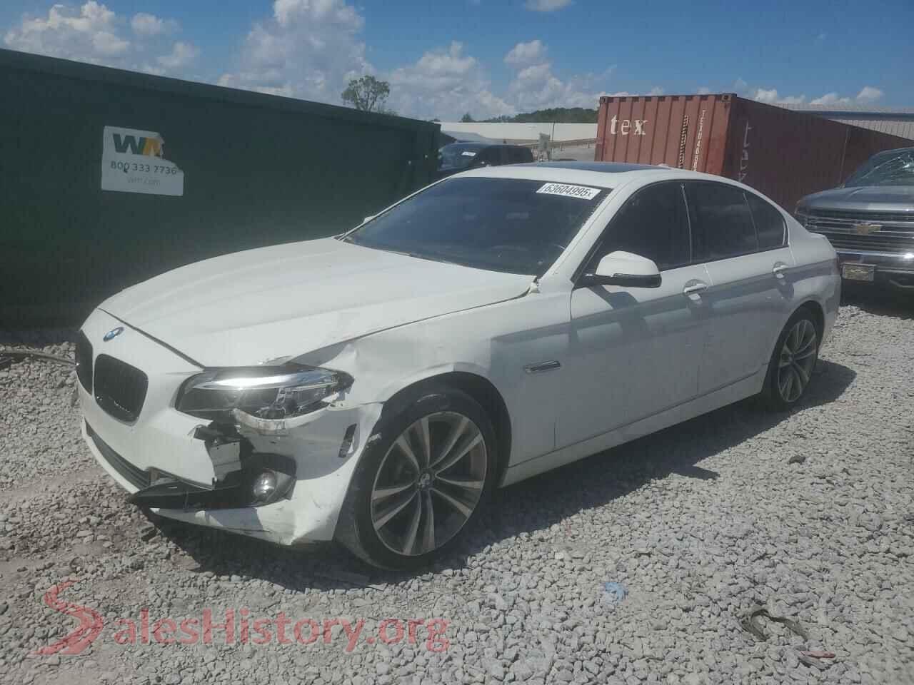 2016 BMW 5 SERIES — VIN WBA5A5C50GG354641