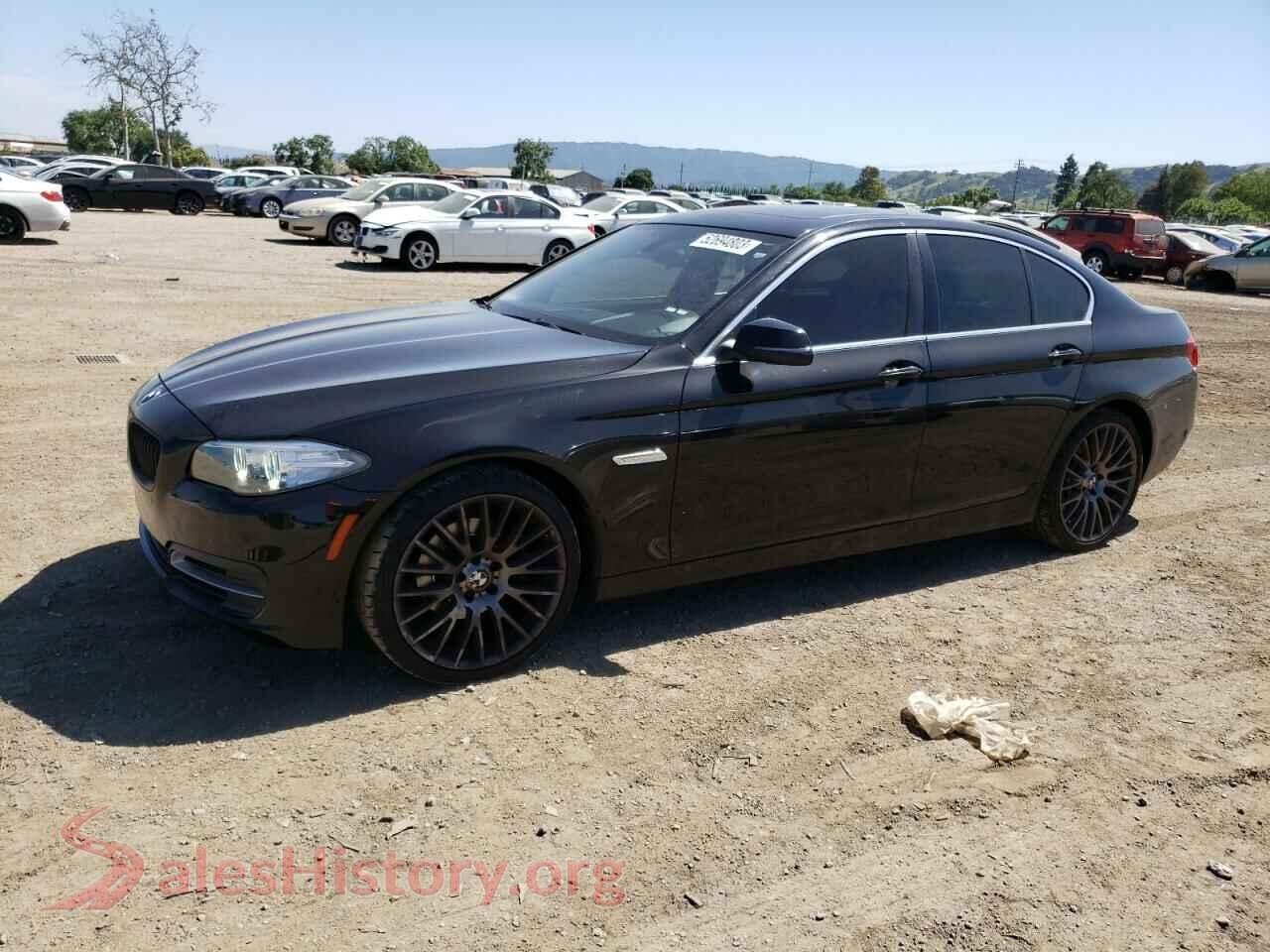 2014 BMW 5 SERIES — VIN WBA5A5C5XED501434