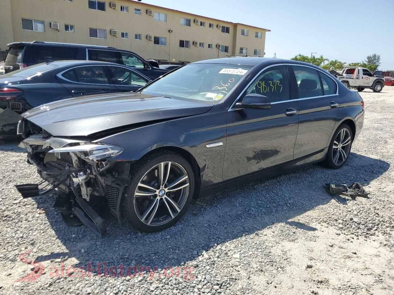 2014 BMW 5 SERIES — VIN WBA5A7C53ED615884