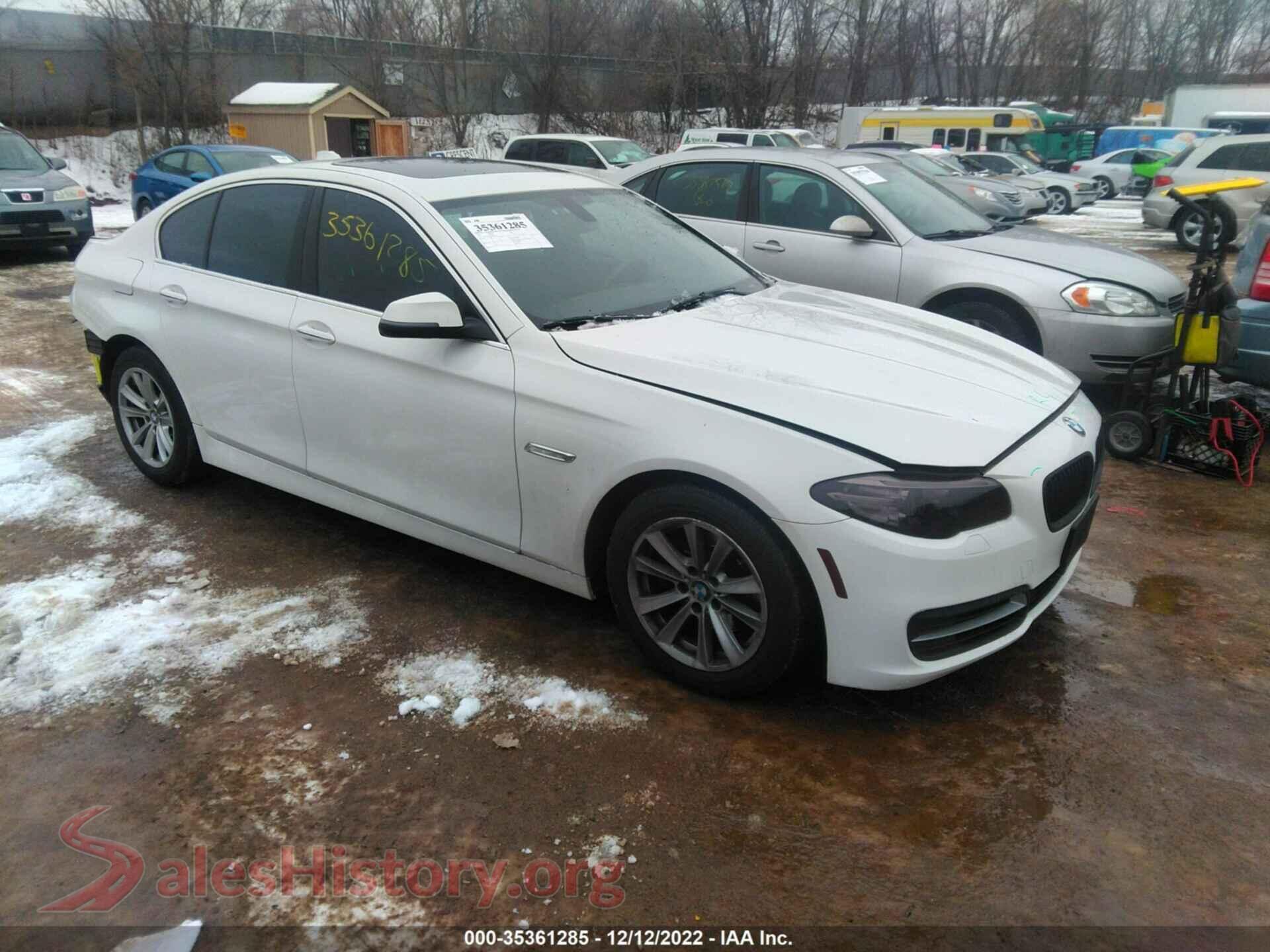 2014 BMW 5 SERIES — VIN WBA5A7C54ED618793