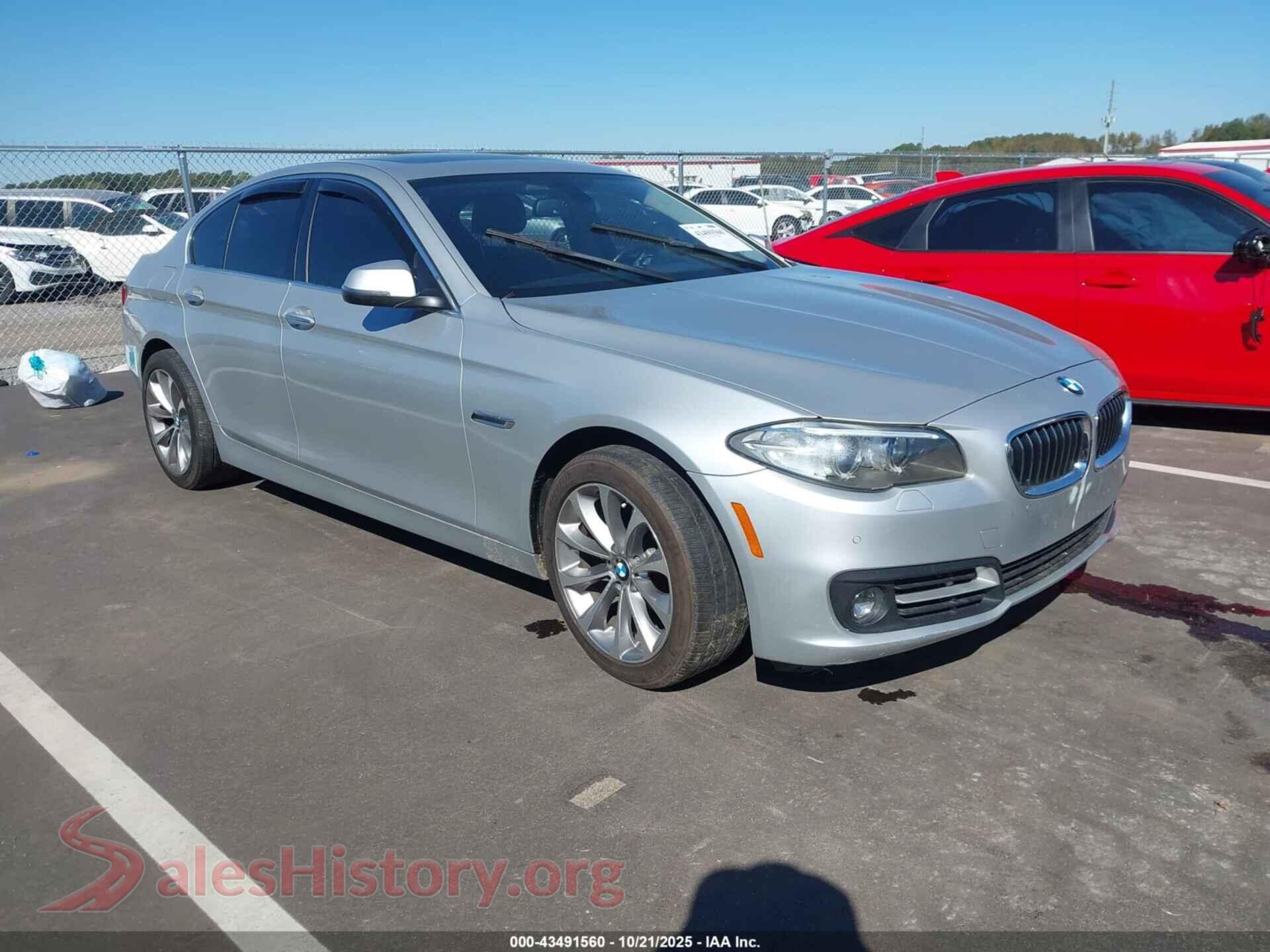 2016 BMW 528I — VIN WBA5A7C55GG151126
