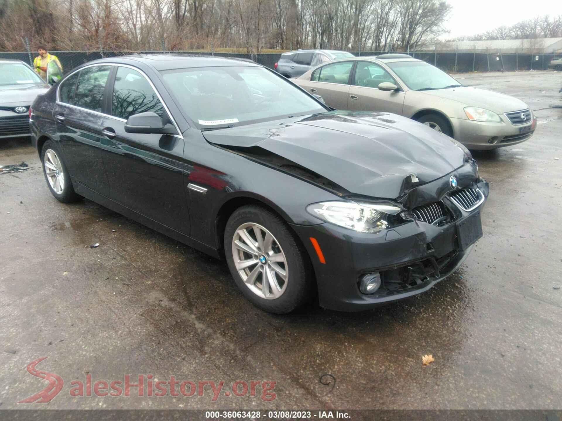 2015 BMW 5 SERIES — VIN WBA5A7C57FD624492