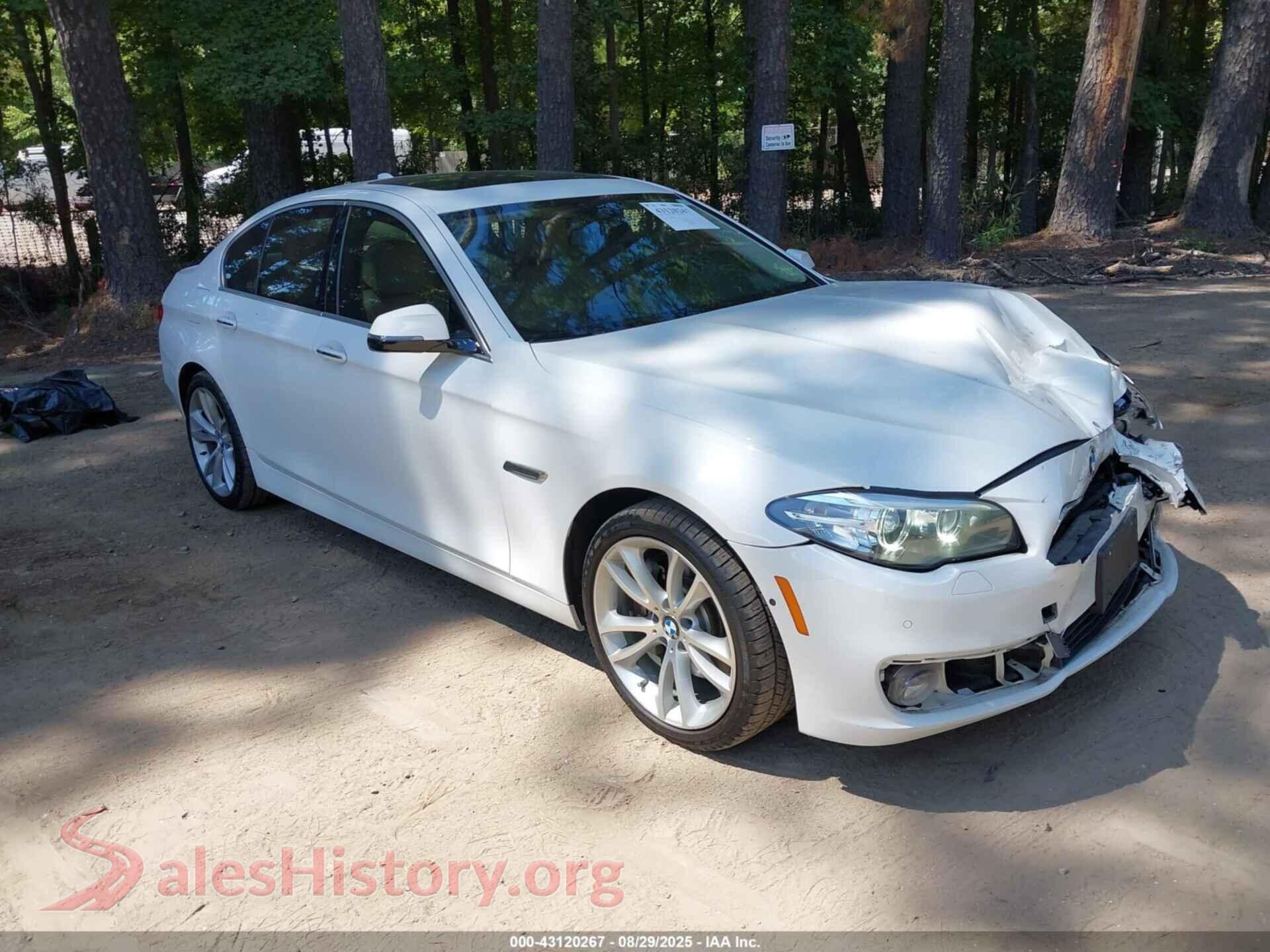 2014 BMW 535I — VIN WBA5B1C50ED480633