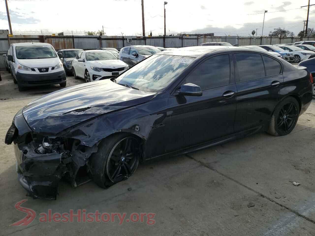 2014 BMW 5 SERIES — VIN WBA5B1C51ED477093