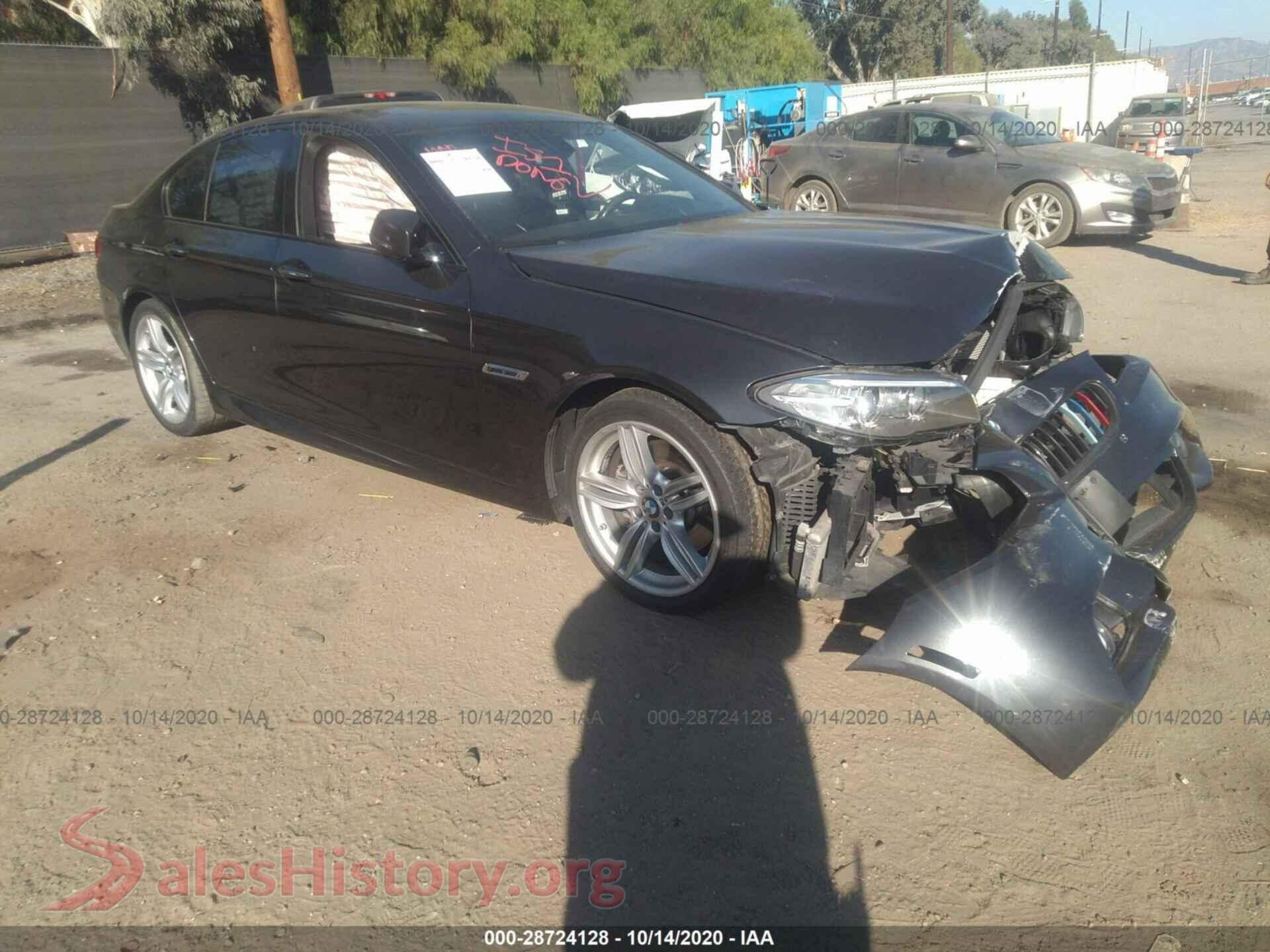 2014 BMW 5 SERIES — VIN WBA5B1C54ED917081