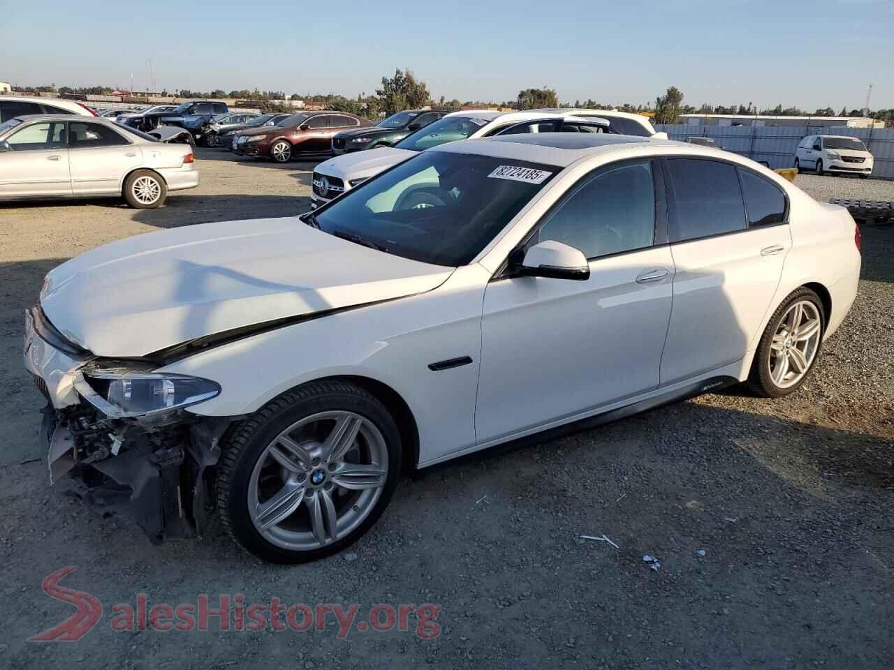 2014 BMW 5 SERIES — VIN WBA5B1C54EDZ37217