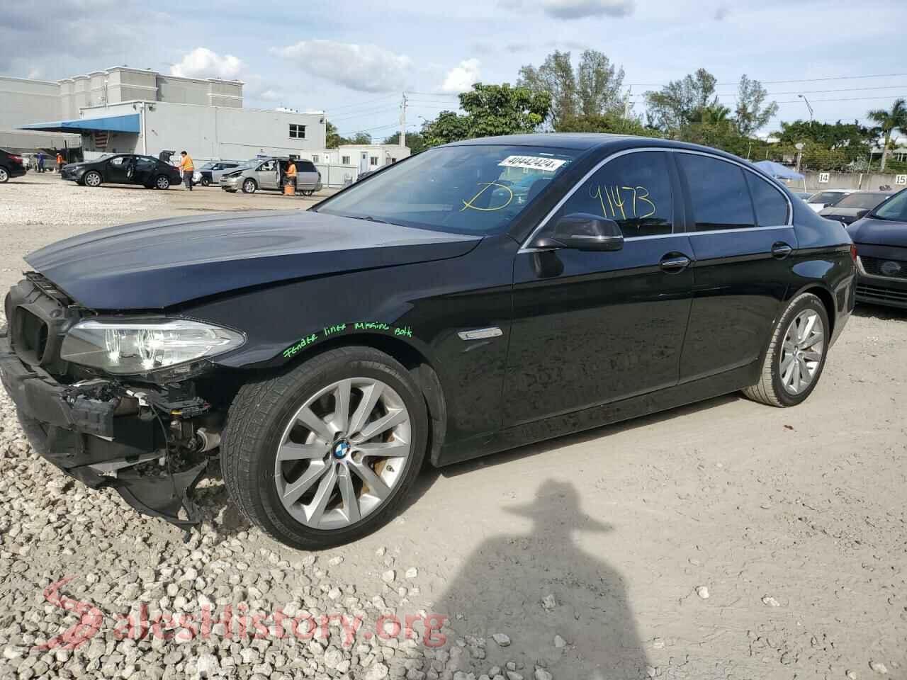 2016 BMW 5 SERIES — VIN WBA5B1C54GG553651