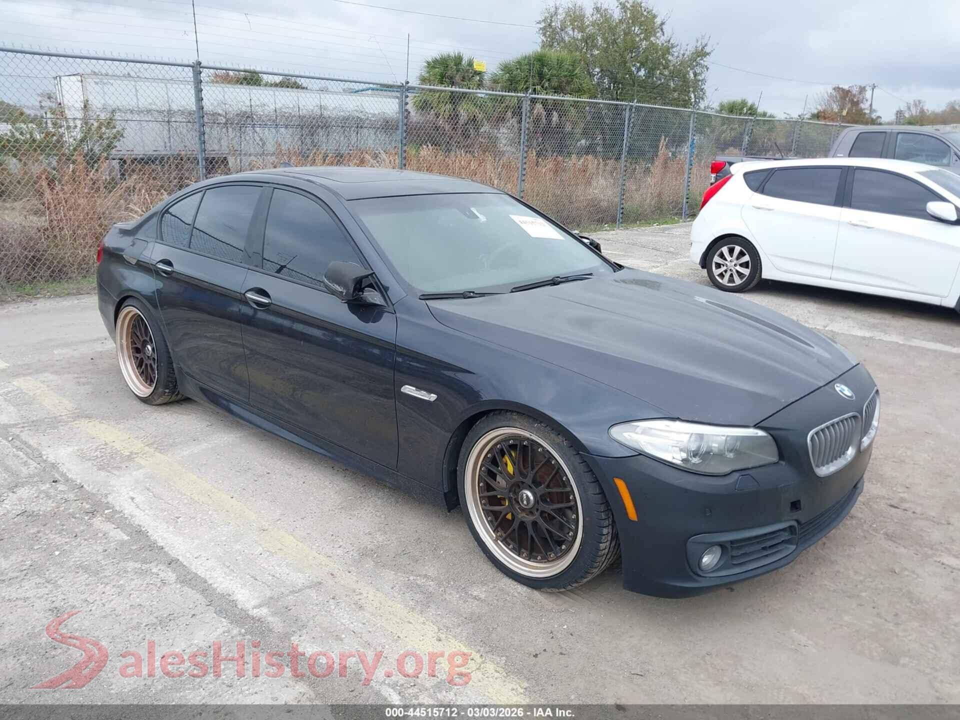 2014 BMW 535I — VIN WBA5B1C55ED476609