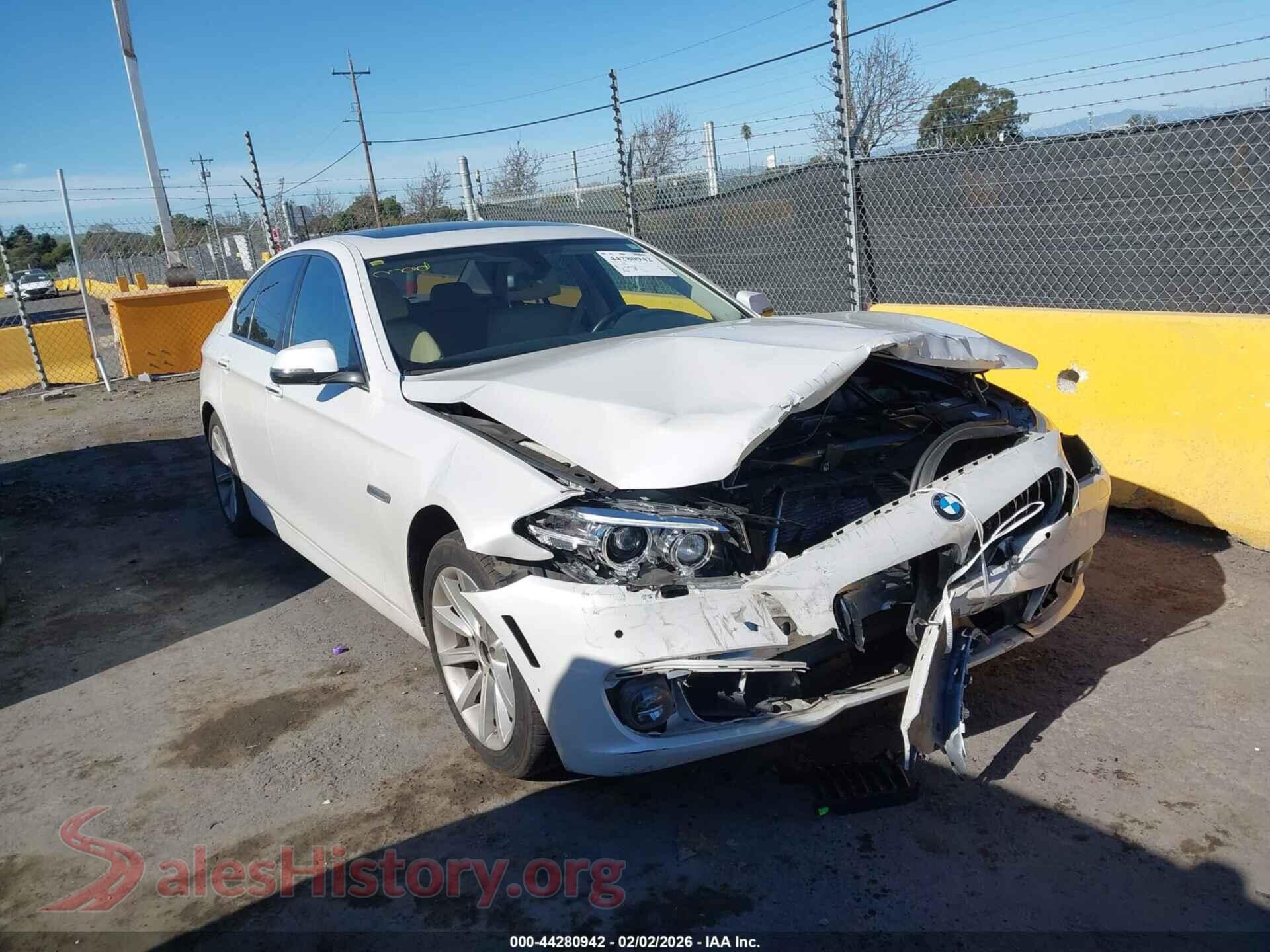 2015 BMW 535I — VIN WBA5B1C58FG125211