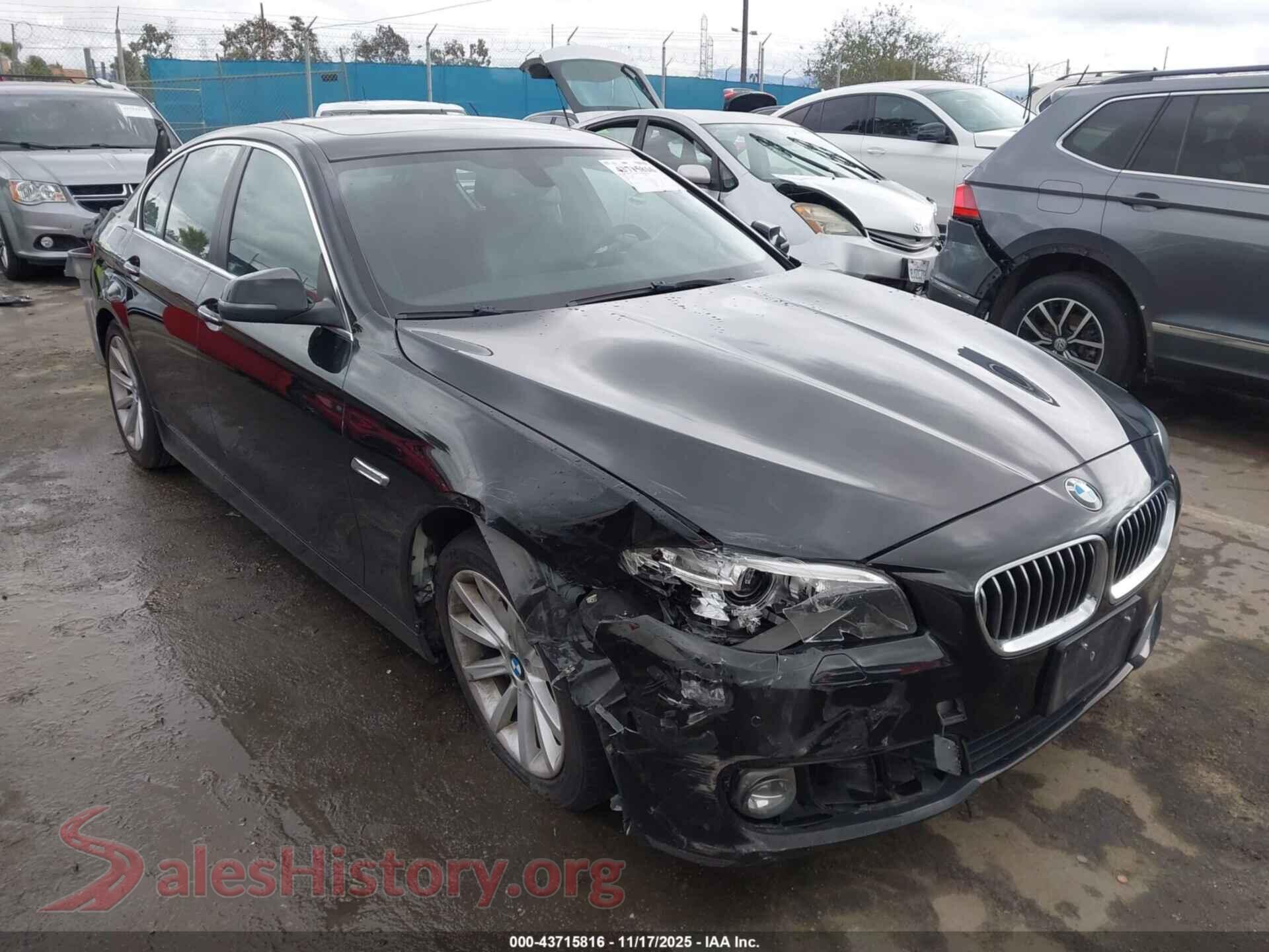2015 BMW 535I — VIN WBA5B1C58FG125810