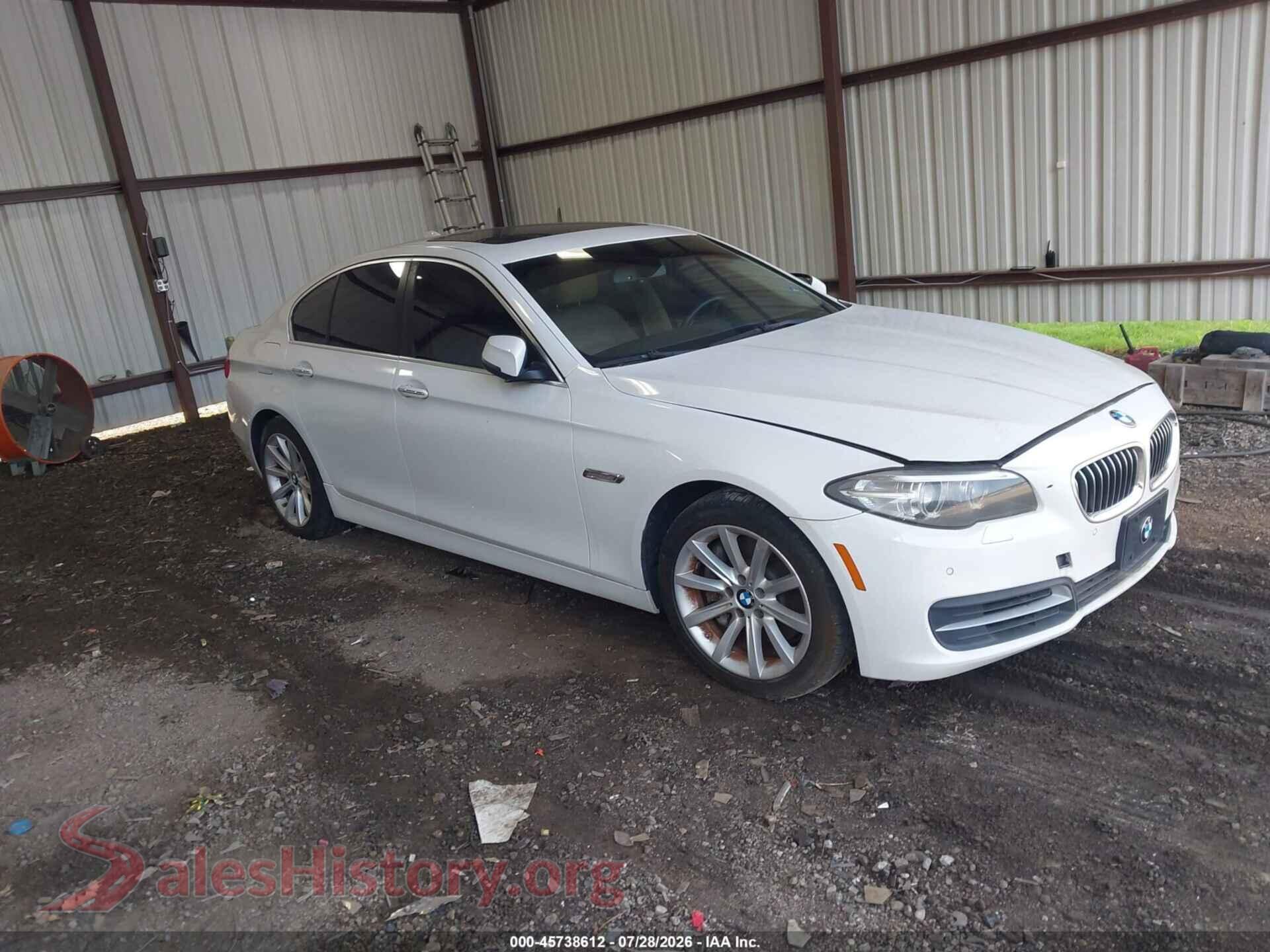 2014 BMW 535I — VIN WBA5B1C59ED481330