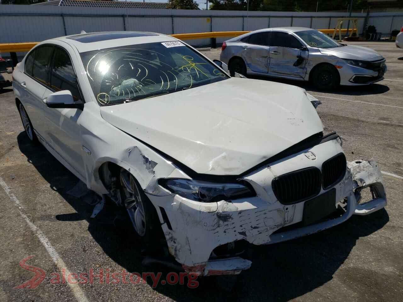 2016 BMW 5 SERIES — VIN WBA5B1C5XGG553928