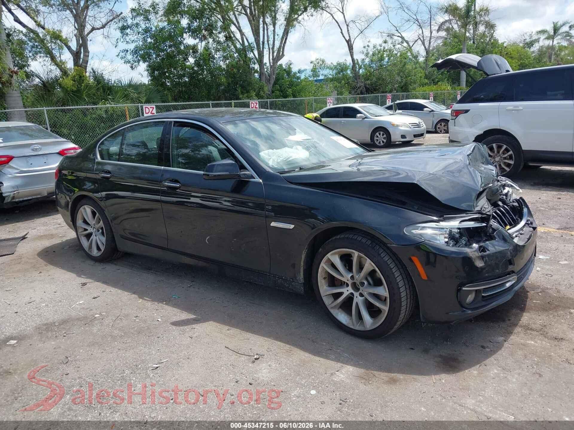 2016 BMW 535I — VIN WBA5B3C50GG259658