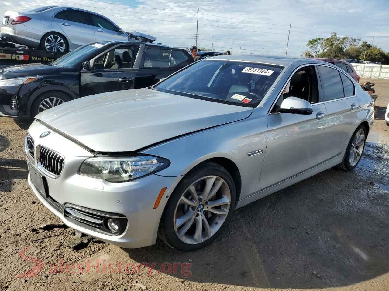 2015 BMW 5 SERIES — VIN WBA5B3C53FD545990