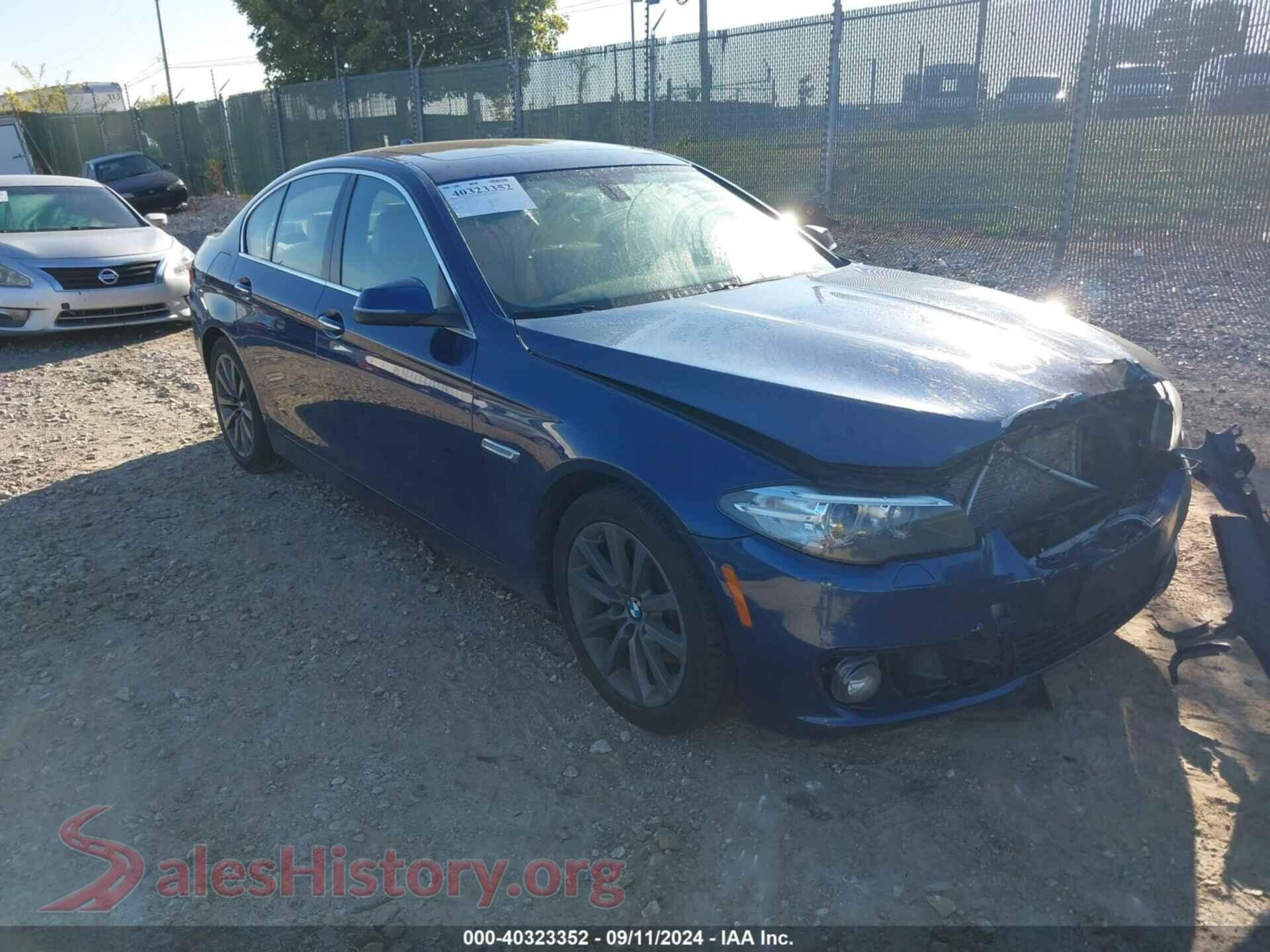 2016 BMW 535I — VIN WBA5B3C54GG257802