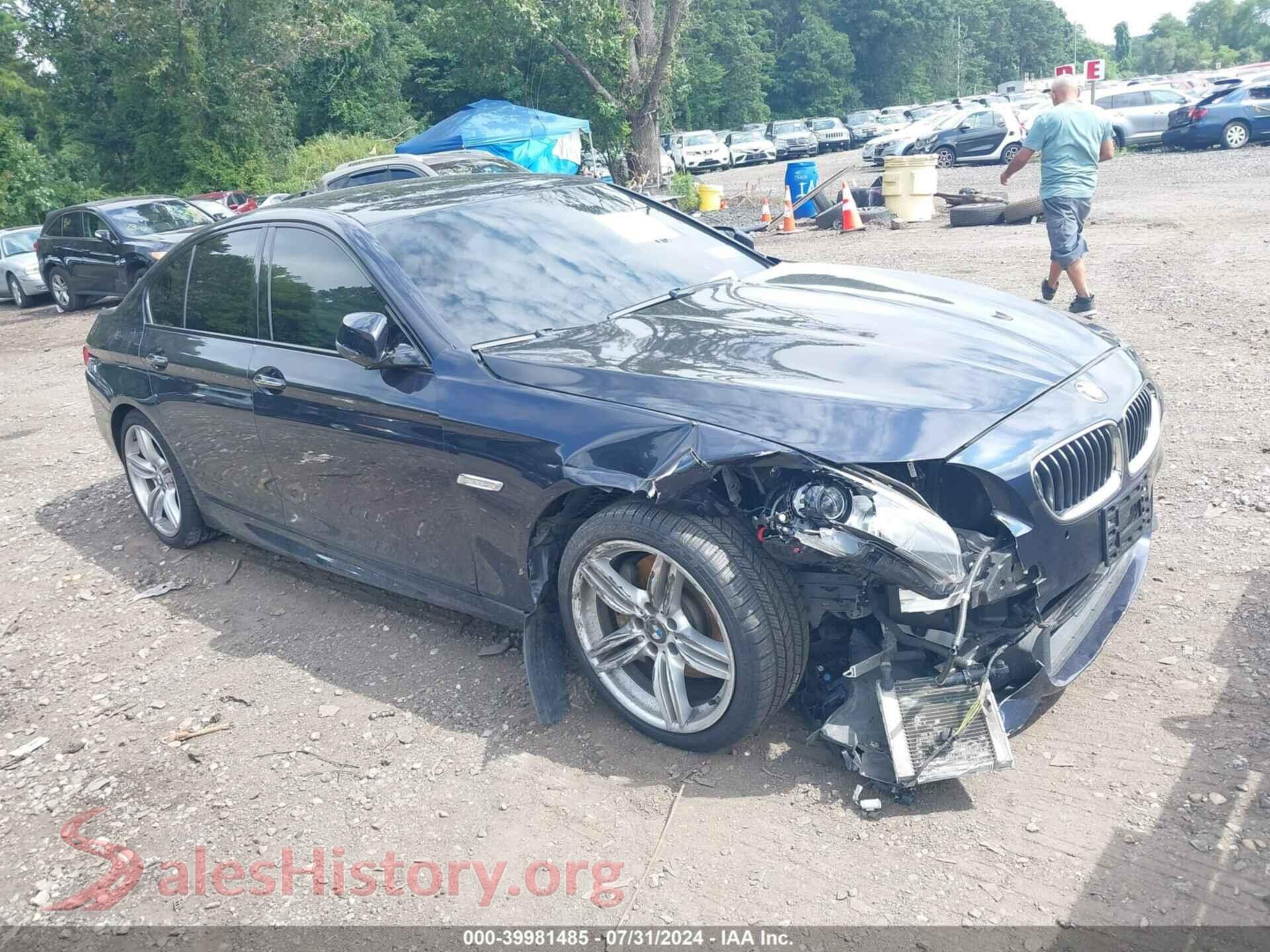 2014 BMW 535I — VIN WBA5B3C55ED534990