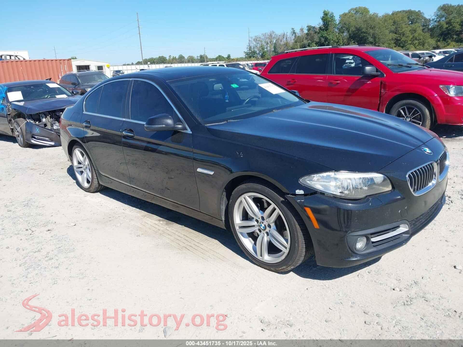 2014 BMW 535I — VIN WBA5B3C5XED534581