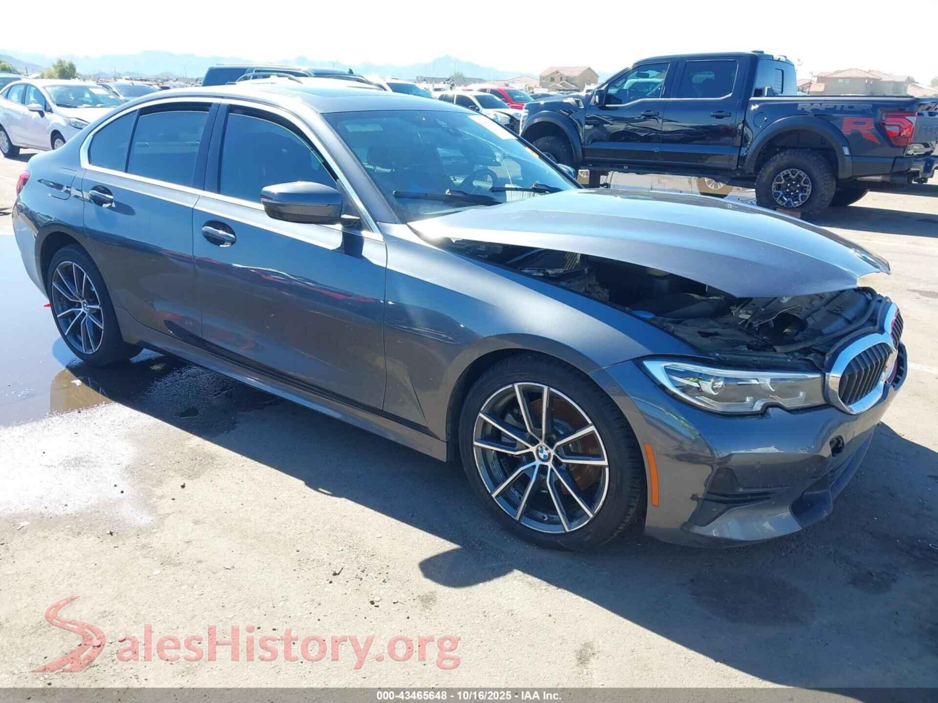 2020 BMW 330I — VIN WBA5R1C00LFH45538