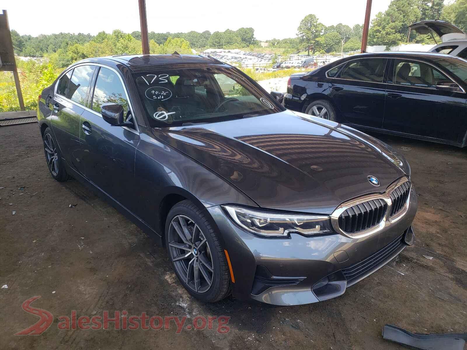 2019 BMW 3 SERIES — VIN WBA5R1C58KFH11308