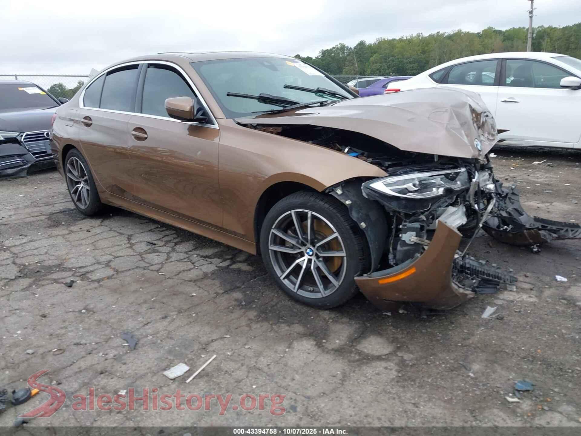 2019 BMW 330I — VIN WBA5R1C59KAK09014