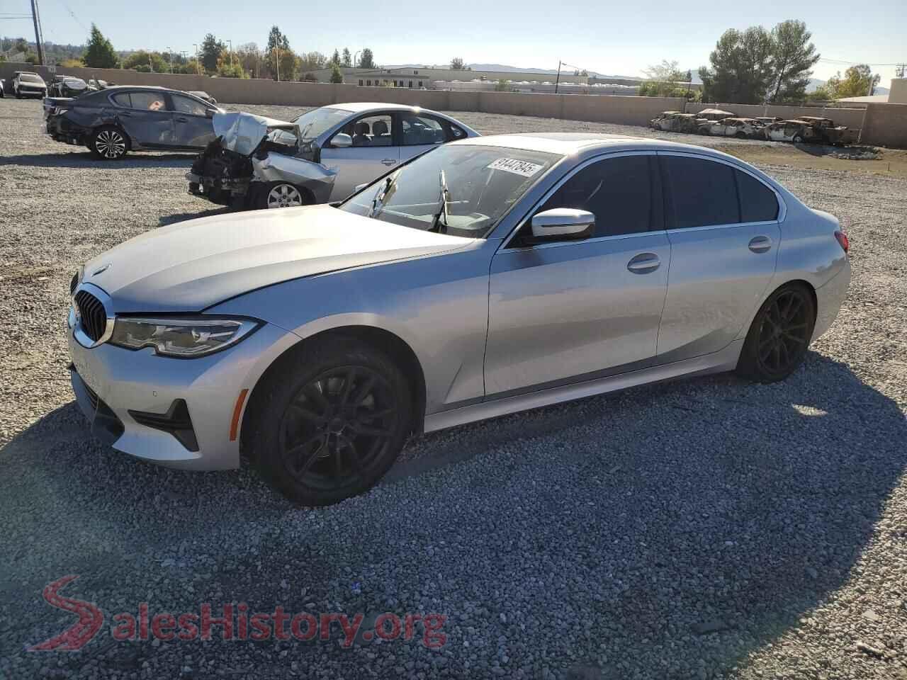 2019 BMW 3 SERIES — VIN WBA5R1C5XKAK12519