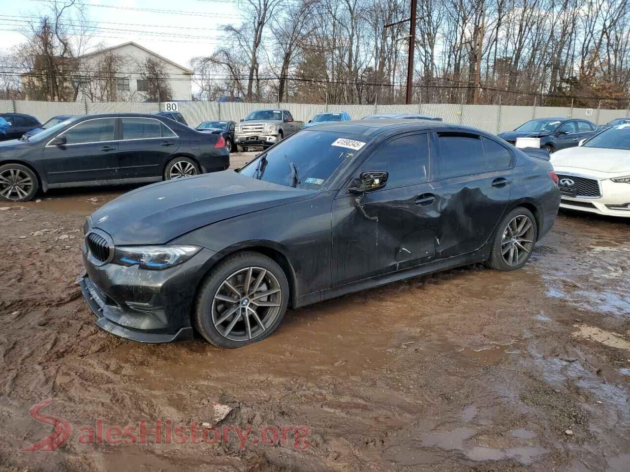 2019 BMW 3 SERIES — VIN WBA5R7C52KFH14501